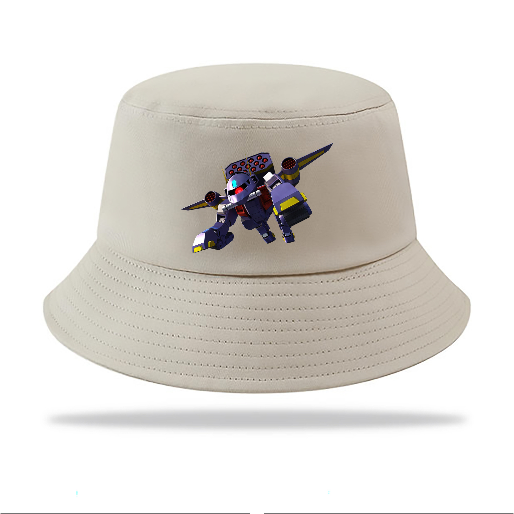 （画像用） 機動戦士ガンダム Mobile Suit Gundam アウトドア日除けバケットハット